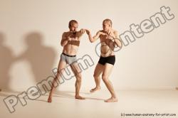 Kickbox reference poses